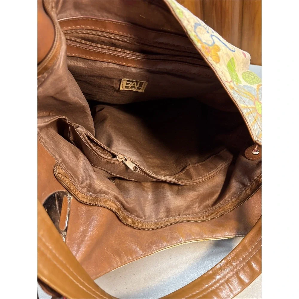 Gal Shoulder Bag Floral Hippie Boho Bohemian Flowers Classic Double Handles